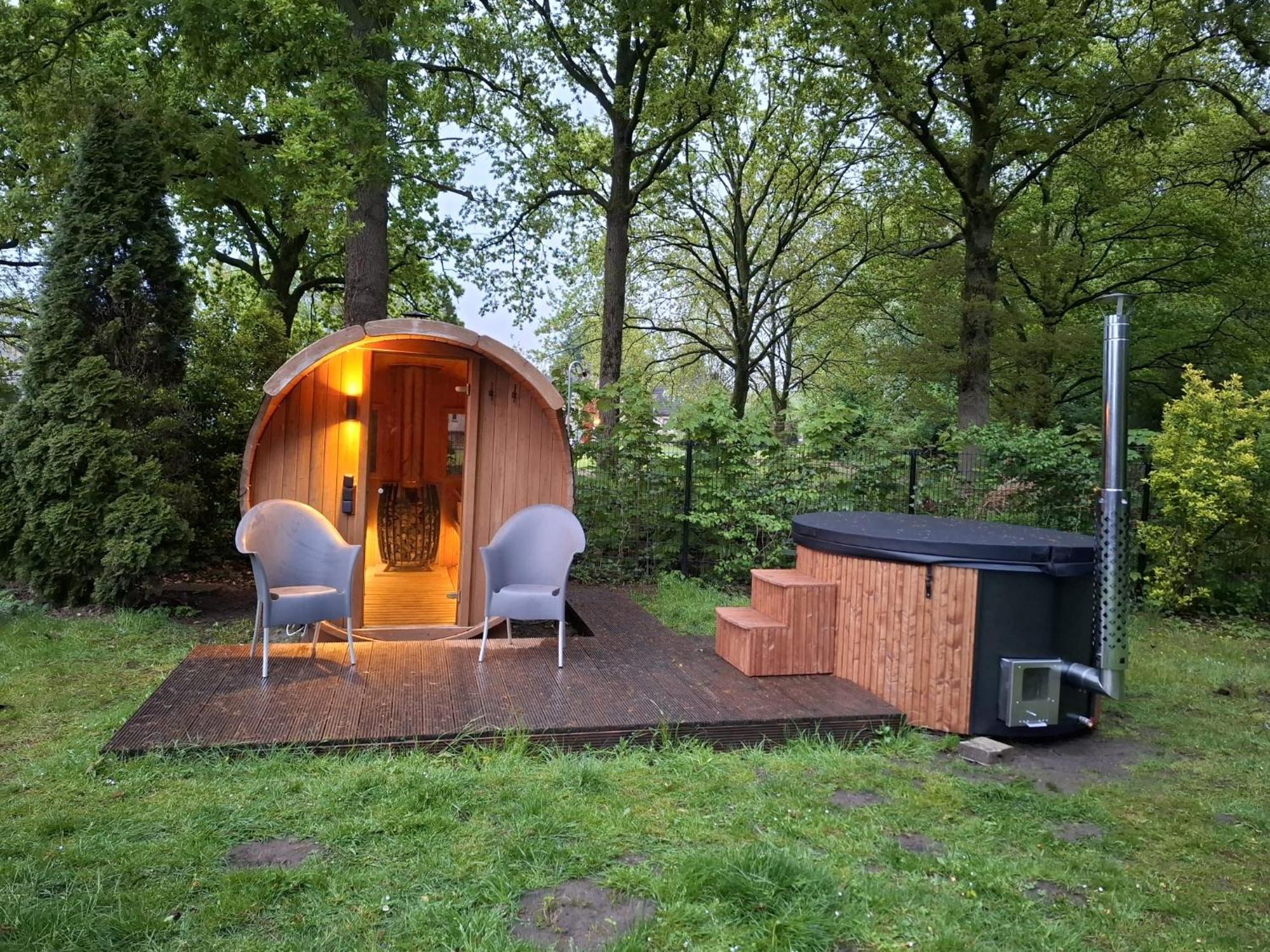 La Casa Pacha Mama Sauna En Hottub Ewijk Exterior foto